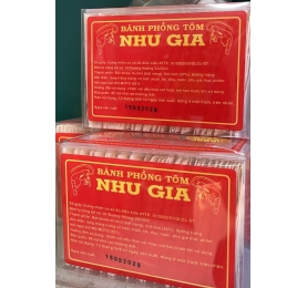 Bánh Phồng Tôm Nhu Gia đặc sản Sóc Trăng - 500g